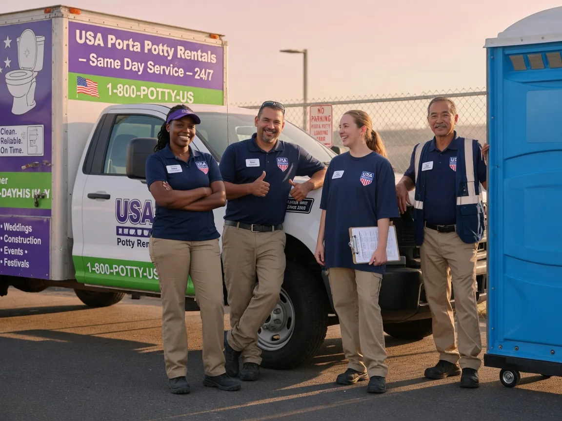 Porta Potty Rental company in Irvington, AL